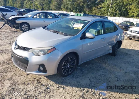 2015 Toyota Corolla L/Le/Le Pls/Prm/S/S Pls from USA, damaged, VIN 5YFBURHE7FP276045